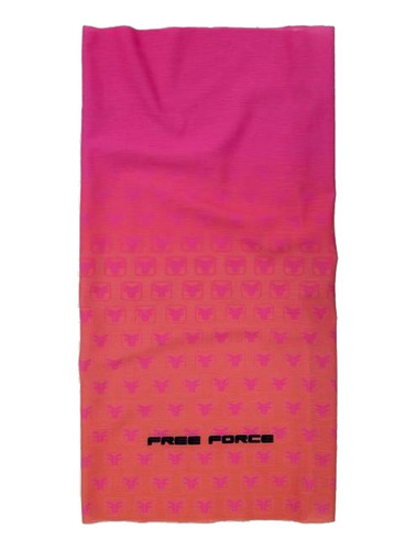 Bandana Ciclismo Free Force Pink Orange