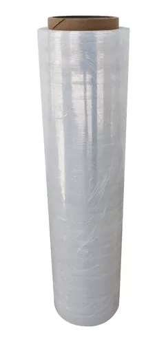 LOVPAIN4 Rollos de película elástica transparente de plástico de alta  calidad para paletas de 18 pulgadas de ancho x 1000 pies, calibre 80,  núcleo de