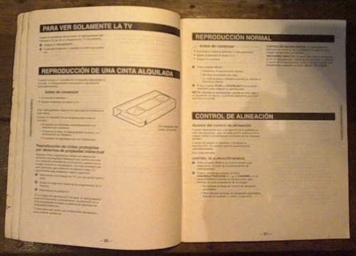 Imagen 4 de 6 de Manual De Isntruccion De Uso Sanyo Vwm - 360
