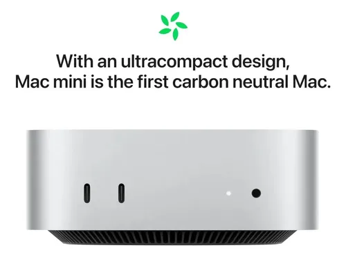 Mac Mini Apple M4 16gb 512gb Desktop Compacto Para Edicao