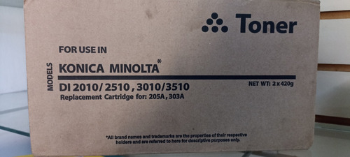 Toner Konica Minolta Di 2010/2510/3010/3510 (Usado)