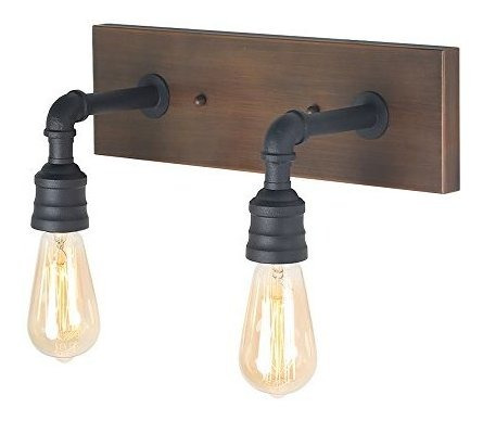 Lnc 2light Pipa De Agua Candelabro De Pared Candelabro De Pa