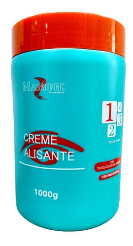 Mairibel Creme Alisante Tioglicolato Amônia 1kg Extra Forte