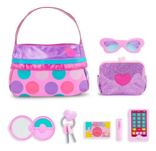 Kit Cosmético Juguete Niñas Maquillaje Bolso Play Circle