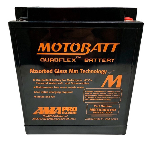 Bateria Motobatt Mbtx30uhd Harley Davidson Road King/turing