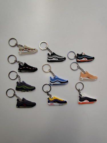Llavero Zapatillas Sneakers 2d Pvc Importado X50 Unid Colores