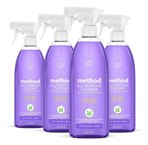 Method Limpiador Multiusos En Spray, Lavanda Francesa, Fórmu