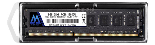 Memoria Ram Gamer Color Negro 8gb 1x8gb Monkle Ddr3l-1600u