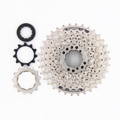 Imagen 3 de 3 de Piñon De Bicicleta Cassette Shimano Alivio Hg201 11-36t 9v