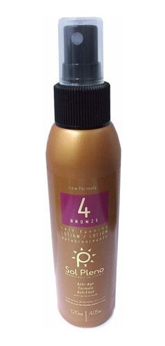 Spray Bronceador Sol Pleno 4 Bronze