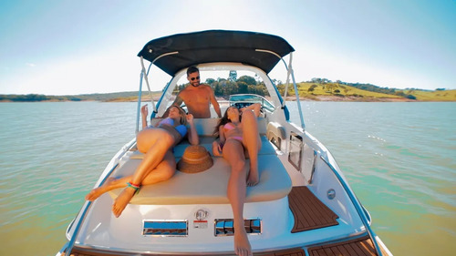 Lancha Ventura 265 2025 Cabinada 26 Pés Nx Nhd Focker Triton