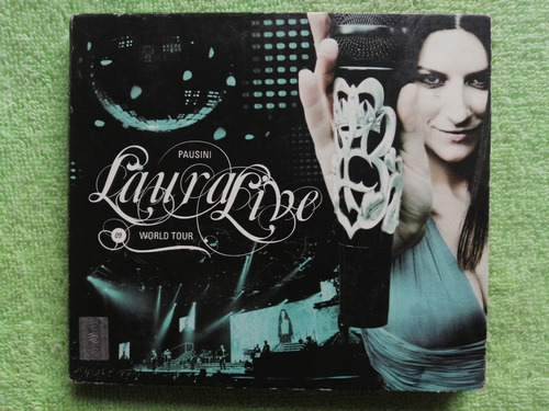 Eam Cd + Dvd Laura Pausini World Tour 2009 Canta En Italiano
