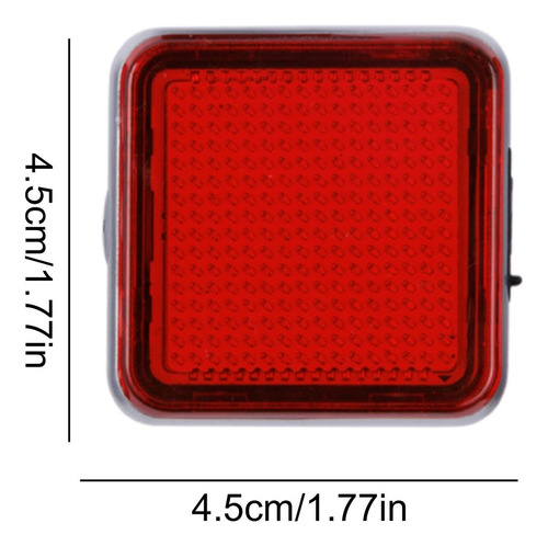 Luz Trasera Ciclo Recargable,rápida Sensor Freno Inteligente