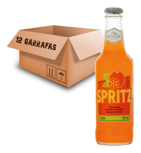 Drink Pronto Spritz Easy Booze 275ml (12 Garrafas)