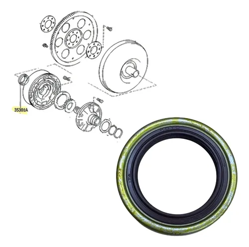 Retentor Conversor De Torque Corolla Automático 1992 A 2008