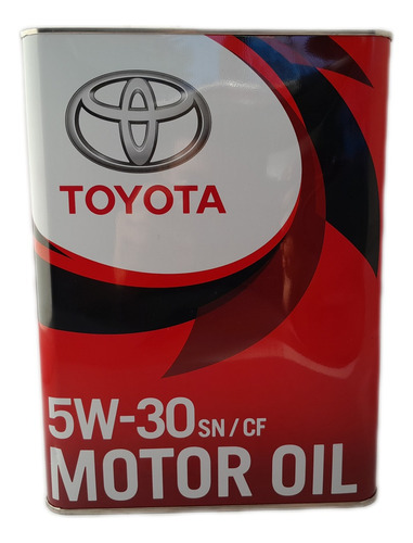 Aceite Toyota 5w30 Sn/cf Original 4 Litros