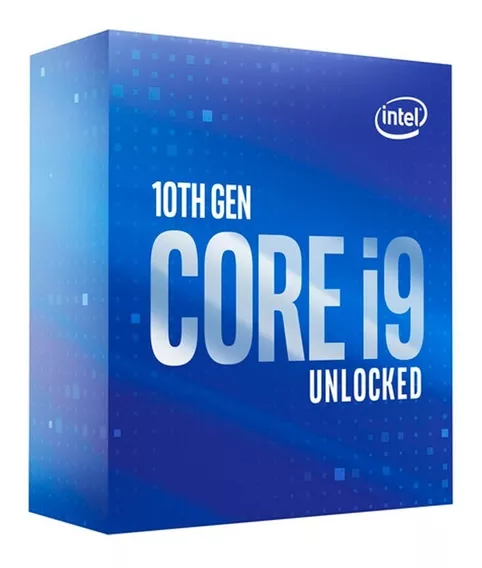 Procesador gamer Intel Core i9-10850K BX8070110850K de 10 núcleos y 5.2GHz de frecuencia con gráfica integrada