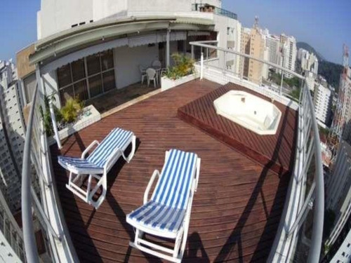 Imagem 4 de 30 de Cobertura Residencial À Venda, Praia Das Pitangueiras, Guarujá. - Co0133 - 34709256