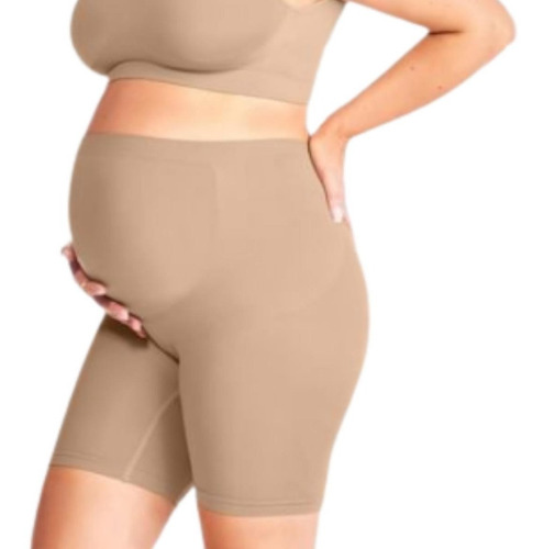Imagem 5 de 5 de Bermuda Calcinha Boxer Short Para Saia Gestante Grávida