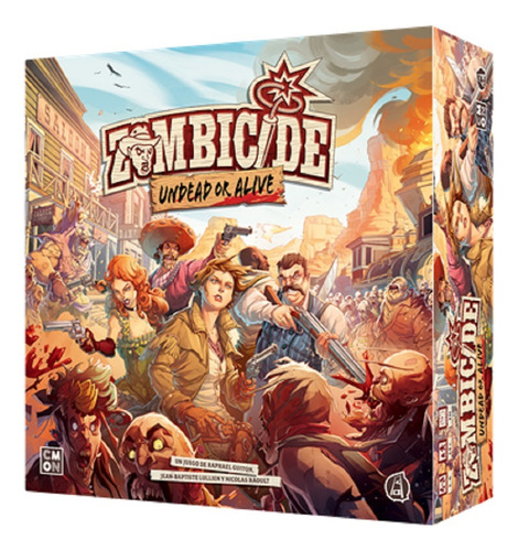 Juego De Mesa - Zombicide: Undead Or Alive - Español