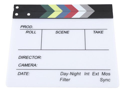 Director De Film Clap Board Filmando Clapper Clapboard