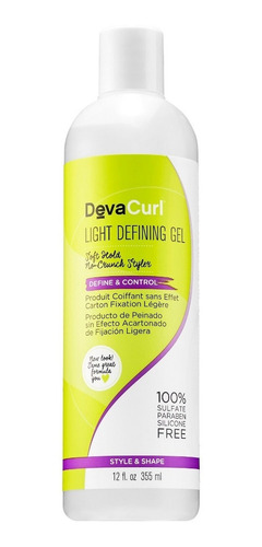 Imagem 1 de 1 de Gel Finalizador Suave Deva Curl Angell Light Defining 120ml