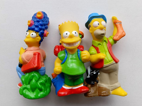 Lote Los Simpsons Figuras Vinyl 1990 Tcffc Campistas