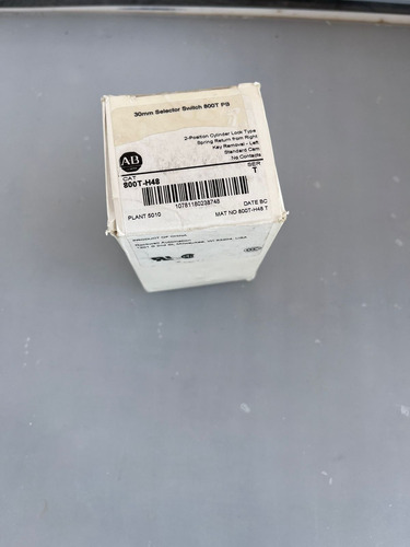800t-h48 - Selector De Llave - Allen Bradley