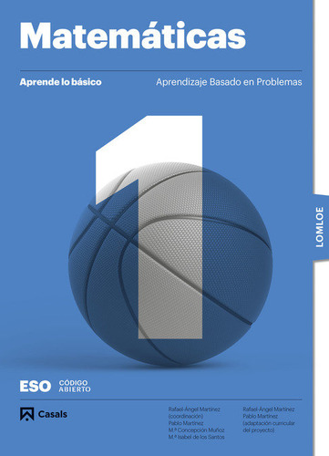 Cuaderno Matematicas 1ãâºeso 24 Aprende Lo Basico: Aprende Lo Básico, De Aa.vv., Vol. 1. Editorial Editorial Casals, Tapa Blanda En Español