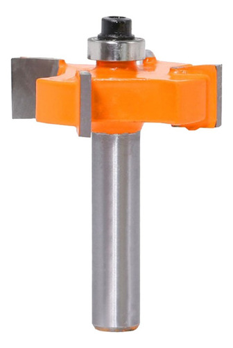 . Broca De Enrutador Con Ranura En T De Vástago De 8 Mm Para