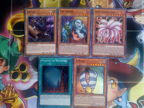 Lote Combo Zombie Yugi-oh! Original Konami