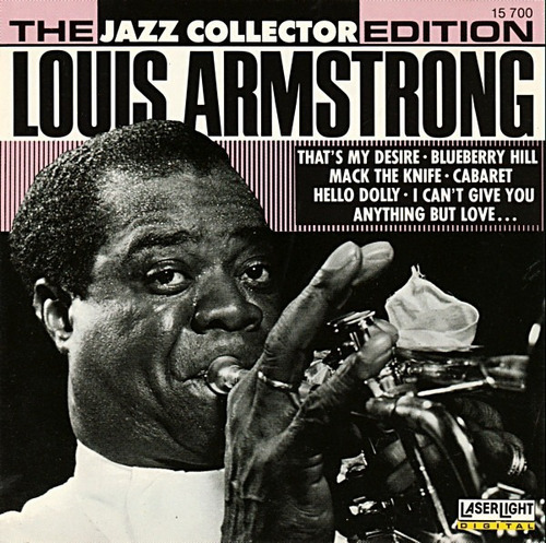 Louis Armstrong* Cd El Coleccionista De Jazz * 1989 Usa* 