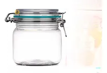 Comprar Frasco Contenedor Vidrio Conservar Guardar Hermetico Cocina