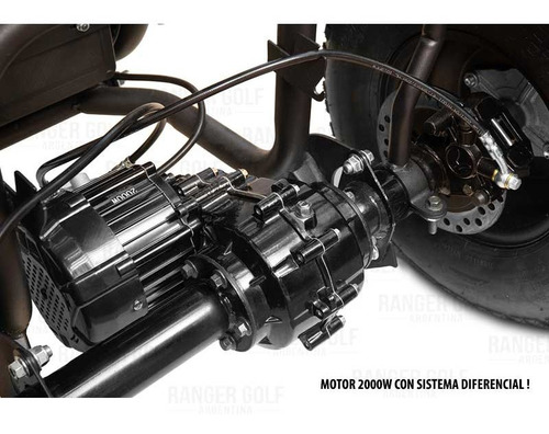 Imagen 10 de 11 de Triciclo Golf Ranger Moto Eléctrica Ruedas Anchas /no Sunra