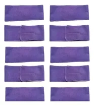 Comprar Vincha Toalla Violeta X10 Abrojo 8cm Spa Makeup Cosmetologia