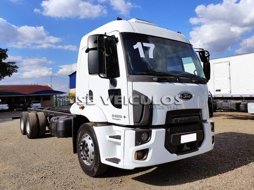 Imagem 1 de 10 de Ford Cargo 2429 2017 6x2 Aut. Leito Chassi, Sb Veiculos