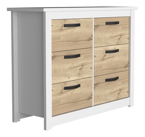 Comoda Z-120 Bi-color Blanco/duna 4c / 2p