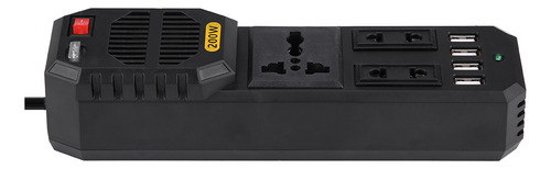 Power Inverter Auto Wechselricht Black Universal Plug
