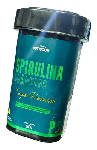 Ração Nutricon Peixes Spirulina Grânulos 50g P