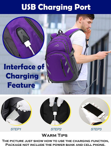 Mochila Para Computadora Antirrobo Puerto Usb