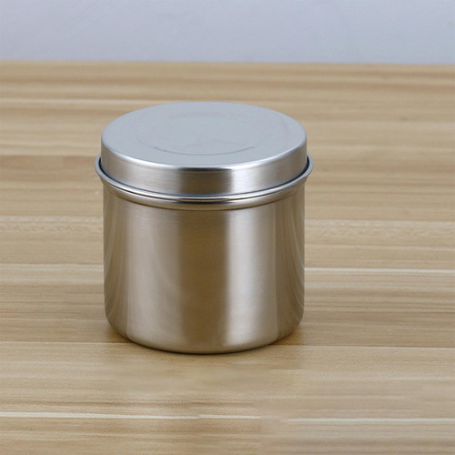 Tarro De Ungüento Médico De Acero 9 Cm X 9,2 Cm
