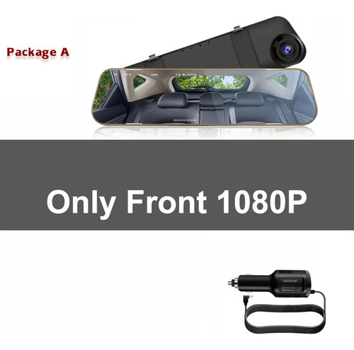 Cámara Dvr Dual Lente Cámara De Coche Retrovisor Grabador