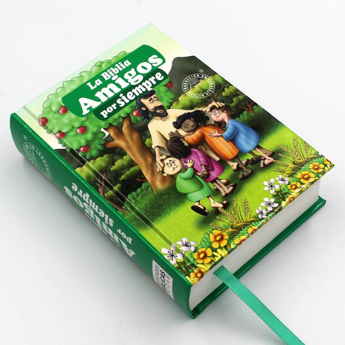 Biblia Para Niños Amigos Por Siempre Tla - Pasta Dura Verde