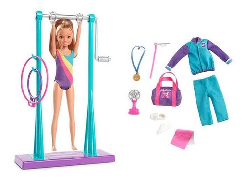Barbie Stacie Conjunto De Gimnasta