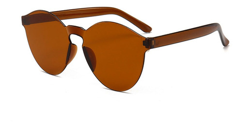 Imagen 8 de 8 de 9 Gafas De Sol De Moda Color Gelatina Glas Transparentes