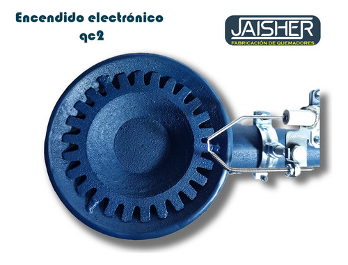 Quemador Flama Vertical Jaisher Qc2 Encendido Electrónico