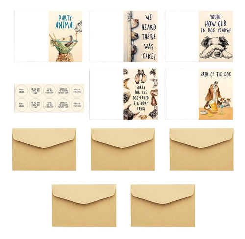 Paquete De Tarjetas De Cumpleaños Tarjeta De Feliz Cumpleaño