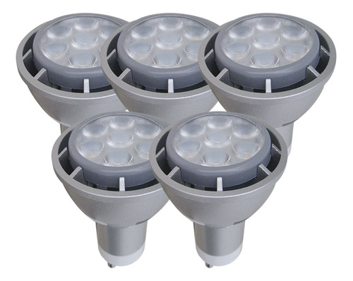 Lampara Dicroica Led Gu10 7w Luz Dia Tbcin Pack X5