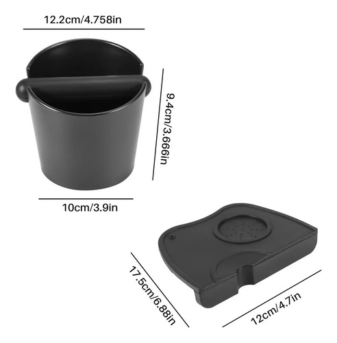 Herramientas Para Barista Espresso Knock Box, 2 Unidades