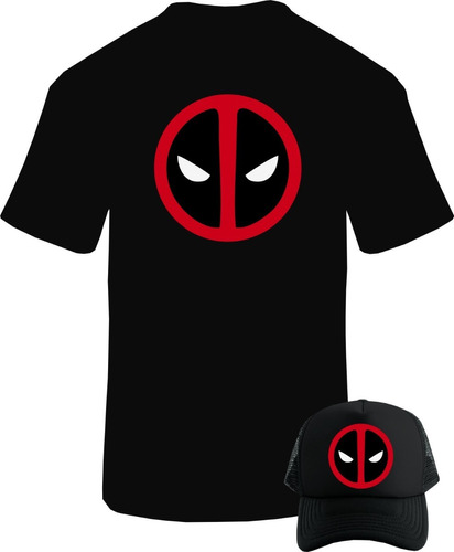 Deadpool Camiseta Obsequio Gorra Trucker Combo